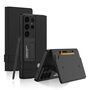 F�r Samsung Galaxy S25 Ultra GKK Flip Wallet Leder / TPU H�lle Schwarz