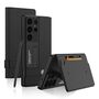 F�r Samsung Galaxy S25 Ultra GKK Flip Wallet Leder / TPU H�lle Carbon