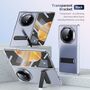 F�r Honor Magic V3 Aufstellbare TPU Hybrid PC Schutz H�lle Schwarz