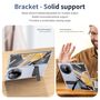 F�r Honor Magic V3 Aufstellbare TPU Hybrid PC Schutz H�lle Schwarz