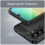 F�r Samsung Galaxy A26 5G Carbon Design Textur TPU Handy H�lle Schwarz