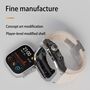 F�r Apple Watch Ultra 2 / 1 49mm Silikon Armband Metall Geh�use H�lle