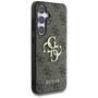 Guess Samsung Galaxy S25 Schutzh�lle Cover Big 4G Logo Classic Braun