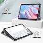 F�r Honor Pad X9 / X8 Pro 3folt Wake UP Smart Cover Tasche H�lle Grau