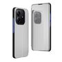 F�r Xiaomi Redmi Note 14 5G View Spiegel Wake UP Funktion H�lle Silber