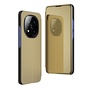 F�r Xiaomi Redmi Note 14 Pro Plus 5G View Spiegel Wake UP H�lle Gold