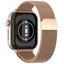 F�r Honor Watch 5 Metall Milan Mesh Magnetverschluss Armband Rose Gold