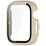 F�r Honor Watch 5 Kunststoff PC Smart Watch H�lle + H9 Hart Glas Beige