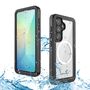 F�r Samsung Galaxy S25 MagSafe Full Body Wasserdichte Schutz Tasche