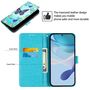 Fr ZTE Blade A35 / A55 Kunstleder Tasche Hlle Wallet Design Motiv 4
