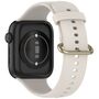 F�r Honor Watch 5 Solid Color Design Soft Silikon Ersatz Armband Beige