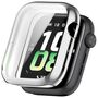 F�r Honor Watch 5 Electroplated Full Cover TPU Schutz H�lle Silber