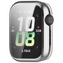 F�r Honor Watch 5 Electroplated Full Cover TPU Schutz H�lle Silber