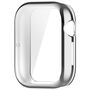 F�r Honor Watch 5 Electroplated Full Cover TPU Schutz H�lle Silber