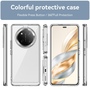 F�r Honor Magic 7 Lite Colorful TPU Acryl Hybrid H�lle Transparent