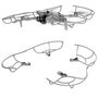 F�r DJI Mini 4 Pro Propeller Schutz Anti Kollisionsring Cover Grau