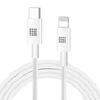 Haweel f�r iPhone & iPad 8 Pin auf USB-C Daten- und Ladekabel Wei�