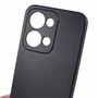 F�r Oppo Reno 13 5G Silikon TPU Schutz H�lle Schwarz + H9 Hart Glas