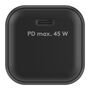 Goobay USB-C(TM) PD GaN Schnellladegert Nano 45W Schwarz