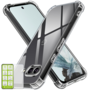 F�r Google Pixel 9a Silikon Schutz H�lle Tasche TPU 9H Hart Glas Folie AUSWAHL