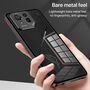 F�r Asus ROG Phone 9 / 9 Pro Snap Metall Rahmen Mattierte H�lle Blau