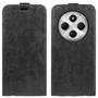 F�r Xiaomi Redmi 14C 4G Vertikale Flip Handy Schutz H�lle Schwarz