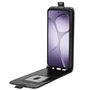 F�r Xiaomi 14T Pro Vertikale Flip Handy Schutz H�lle Tasche Schwarz
