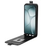 F�r Xiaomi 14T Vertikale Flip Handy Schutz H�lle Tasche Cover Schwarz