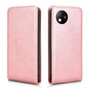 F�r ZTE Blade A35 Lite Vertikale Flip Handy Tasche H�lle Cover Rosa