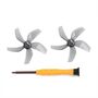 Fr DJI Neo Drohne RCSTQ 1 Paar Farbenfrohe Ersatz Propeller Grau