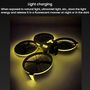 F�r DJI Flip CQT Light-Up Sticker Leuchtender Drohnen Aufkleber Gelb