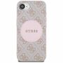 Guess Apple iPhone 16e Circle Classic Logo MagSafe H�lle Case Rosa