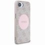 Guess Apple iPhone 16e Circle Classic Logo MagSafe H�lle Case Rosa