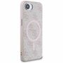 Guess Apple iPhone 16e Ring Classic Logo MagSafe Schutzhlle Case Rosa