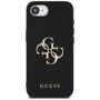 Guess Apple iPhone 16e Big Logo Small Classic Schutzhlle Case Schwarz