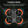Fr DJI Avata 2 4er Set Paddle Schutz Bumper Kollision Ringe Schwarz