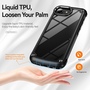 F�r Apple iPhone 16e TPU + PC H�lle mit Linsenschutz Cover Schwarz