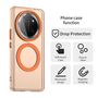 F�r Honor Magic 7 Lite Candy Design Magsafe PC Hybrid TPU H�lle Orange