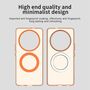 F�r Honor Magic 7 Lite Candy Design Magsafe PC Hybrid TPU H�lle Orange