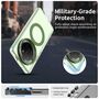 F�r Honor Magic 7 Lite Candy Design Magsafe PC Hybrid TPU H�lle Gr�n