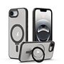 MagSafe f�r Apple iPhone 17e / 16e Airbag Frosted Schutz Ring Schwarz