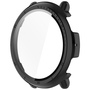 F�r Amazfit Active 2 Kunststoff PC Smart H�lle + H9 Hart Glas Schwarz