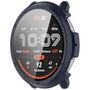 F�r Amazfit Active 2 Kunststoff PC Smart H�lle + H9 Hart Glas D- Blau