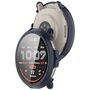 F�r Amazfit Active 2 Kunststoff PC Smart H�lle + H9 Hart Glas D- Blau