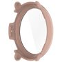 F�r Amazfit Active 2 Kunststoff PC Smart H�lle + 9H Hart Glas Rosa