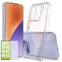 F�r Xiaomi 15 Silikon TPU Schutz H�lle Transparent + H9 Hart Glas