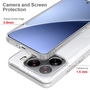 F�r Xiaomi 15 Pro Silikon TPU Schutz Handy H�lle Cover Transparent