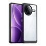 F�r Xiaomi Poco F7 Ultra Colorful Serie TPU Acryl Hybrid H�lle Schwarz
