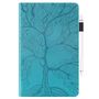 F�r Samsung Galaxy Tab S10 Plus / S9 Plus Kunstleder Tasche Blau