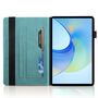 F�r Samsung Galaxy Tab S10 Plus / S9 Plus Kunstleder Tasche Blau